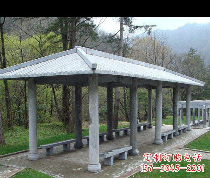 安阳园林景观仿古石雕长廊