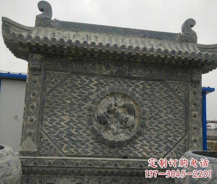 安阳园林景观仿古石雕影壁