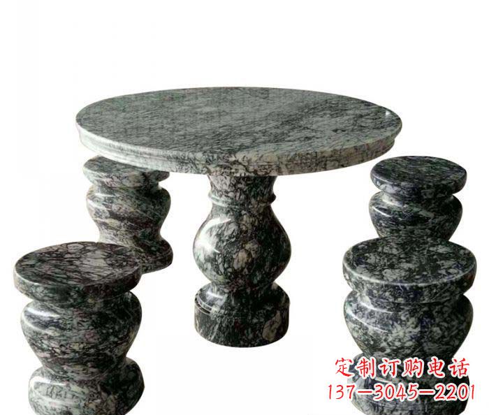 安阳园林景观圆形石桌凳