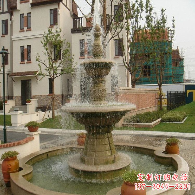安阳园林石雕喷泉