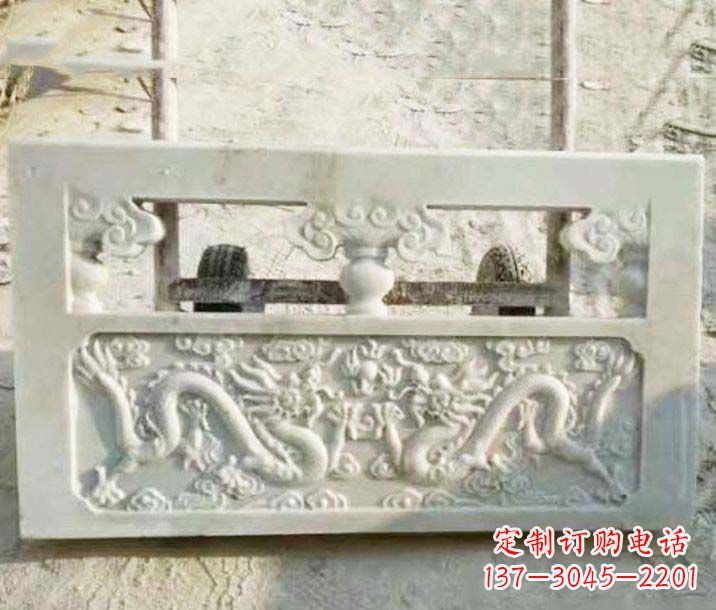 安阳园林石浮雕栏板景观石雕