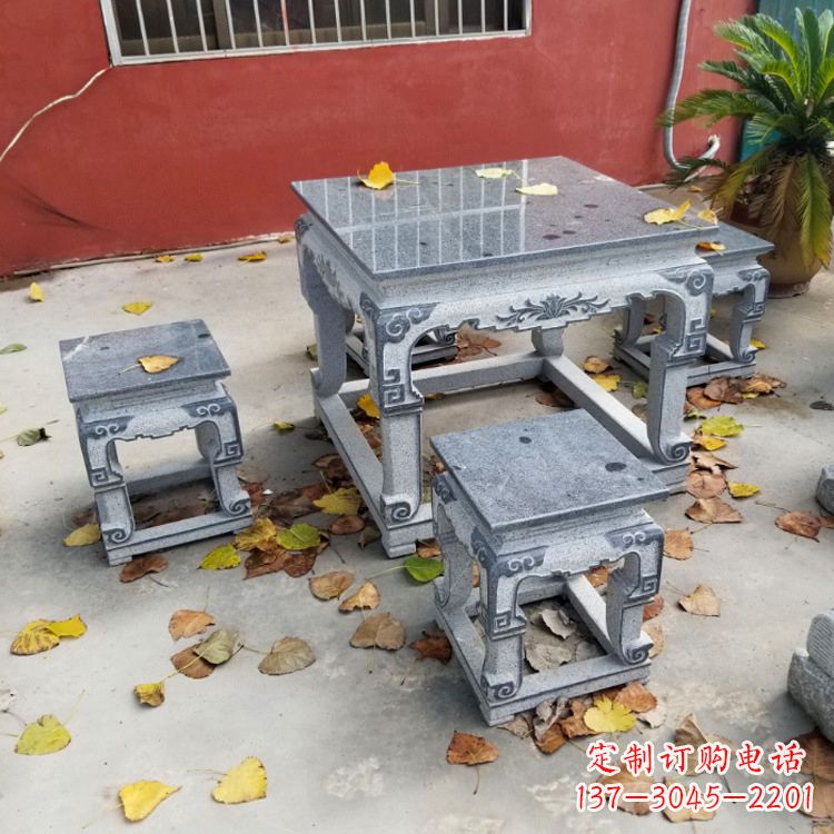 安阳园林石桌凳