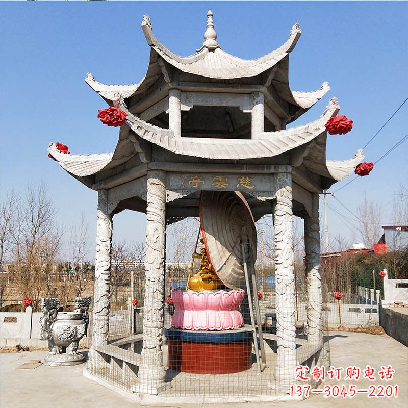 安阳园林亭子双层凉亭