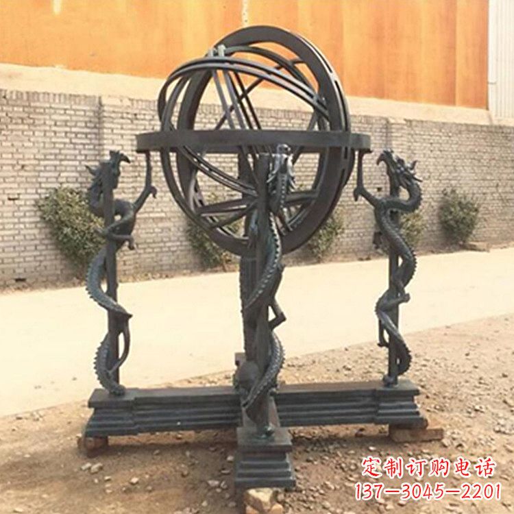 安阳张衡天体仪浑天仪雕塑摆件