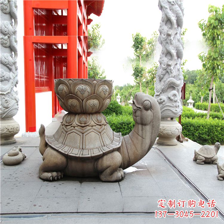 安阳长寿龟乌龟石雕