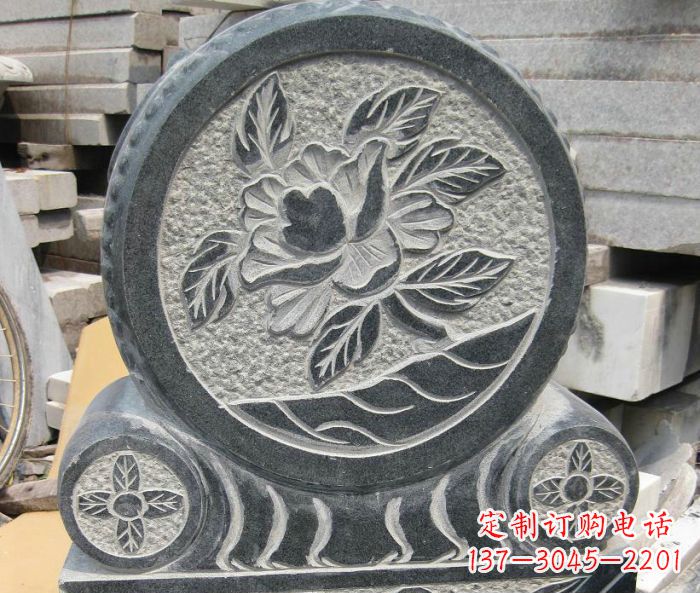 安阳招财抱鼓石仿古石门墩