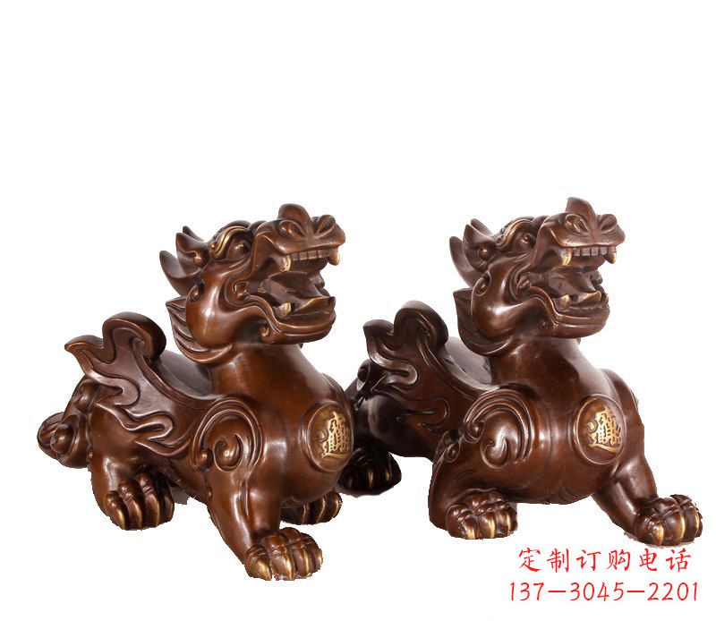 安阳招财进宝貔貅铜雕