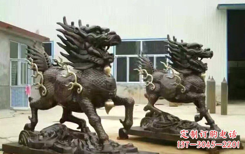 安阳招财进宝铜麒麟