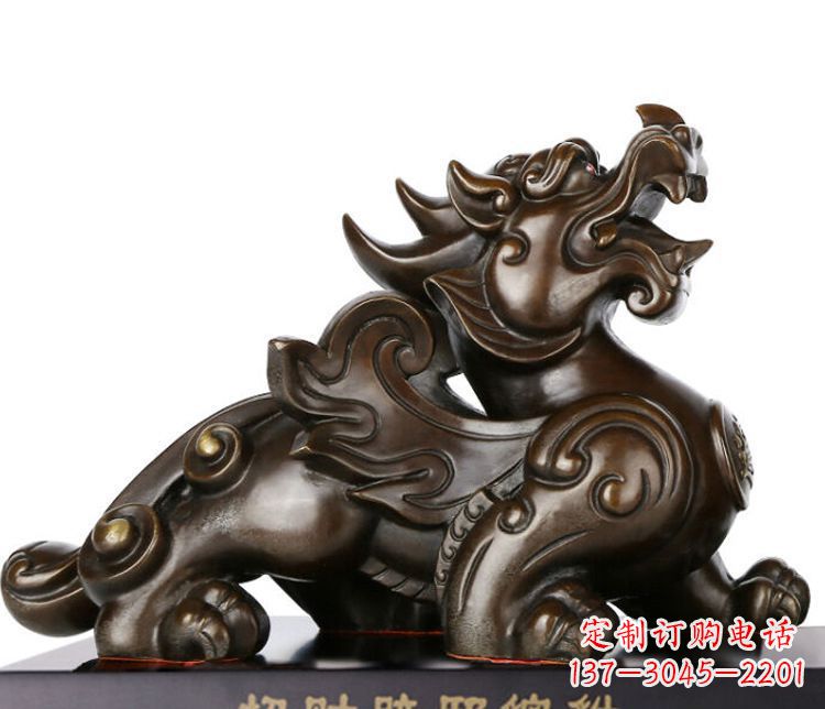 安阳招财辟邪貔貅铜雕摆件