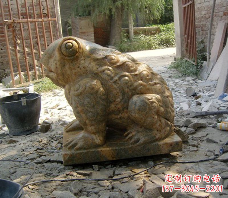 安阳招财青蛙石雕