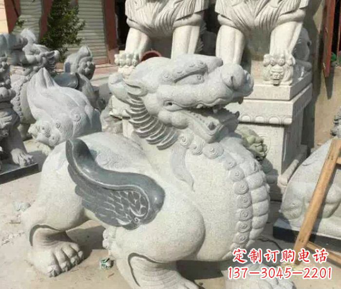 安阳招财神兽仿古貔貅石雕