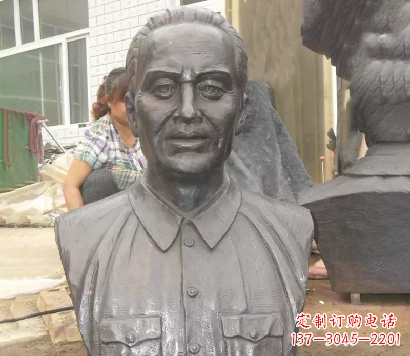 安阳中国名人人物胸像铜雕