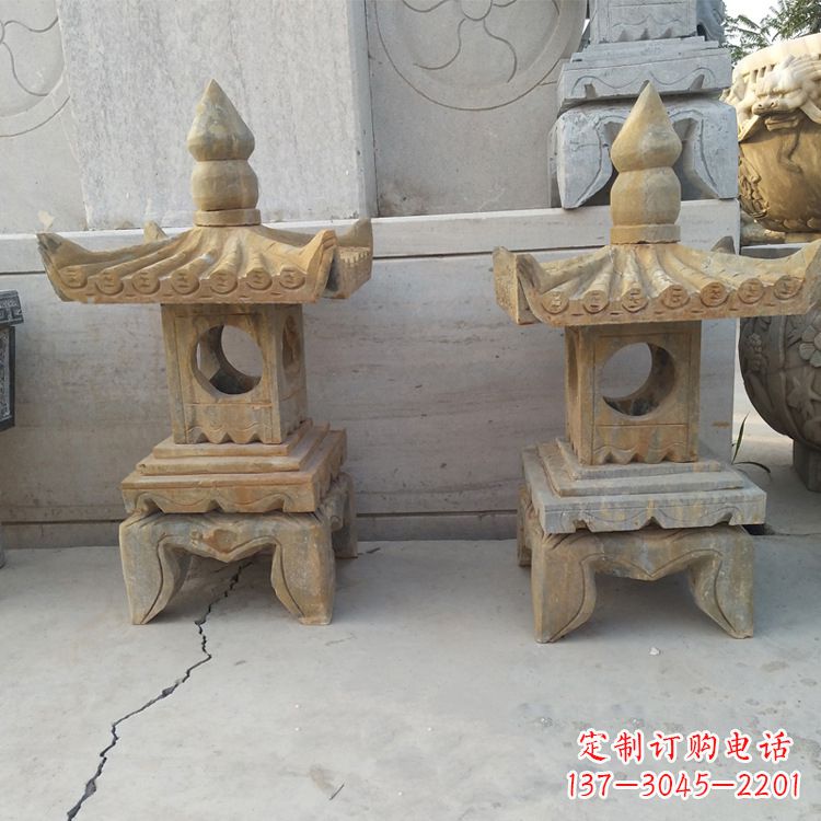 安阳中式仿古低墩石灯笼