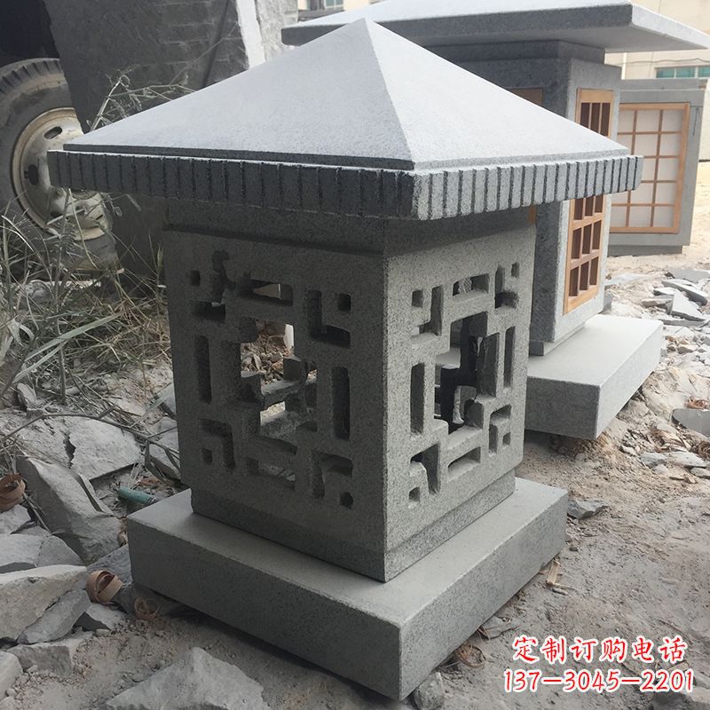 安阳中式现代石灯笼