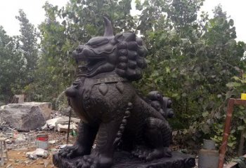 安阳獬豸铸铜雕塑