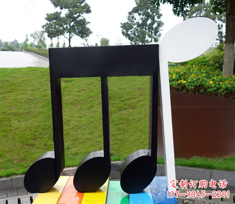 安阳音符雕塑不锈钢