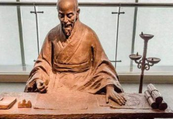 安阳祖冲之圆周率情景小品雕塑-中国古代数学家著名历史人物